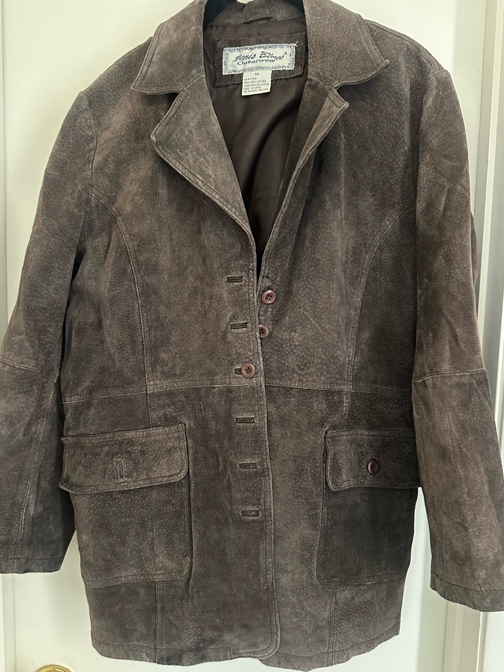 Paris Blues Brown Leather Jacket